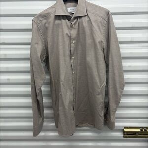 Eton Sand Dress Shirt Men’s